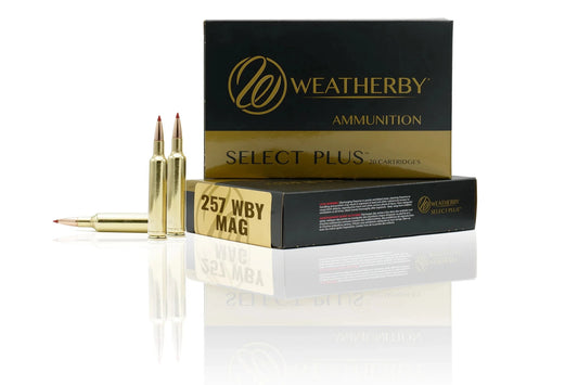 WEATHERBY SELECT AMMUNITION - 257 WBY (20 ROUNDS P/BOX)