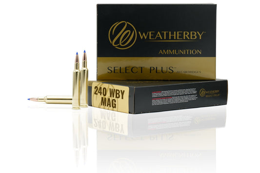 WEATHERBY SELECT AMMUNITION - 240 WBY (20 ROUNDS P/BOX)